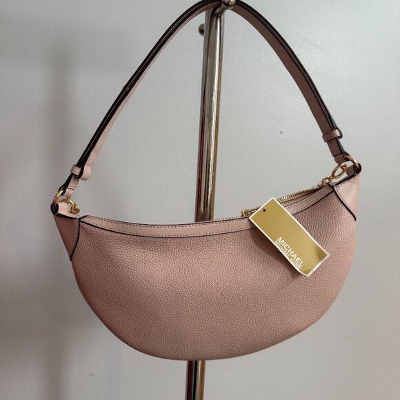 Michael Kors Hollis Medium 2-in-1 Shoulder Bag – Powder Blush – NWT + Dust Bag - Picture 4 of 4